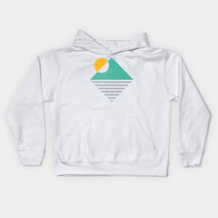 Mountain Sunset Kids Hoodie